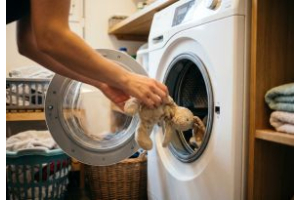 lavage de doudou