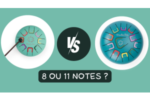 tambour à languettes 8 ou 11 notes, lequel choisir