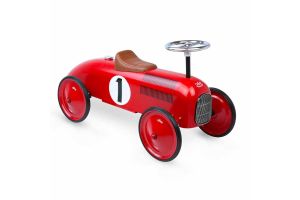 Voiture Porteur Metal Rouge Idée Cadeau Anniversaire 1,5 an bébé, Idée Cadeau 1 an, Vilac 