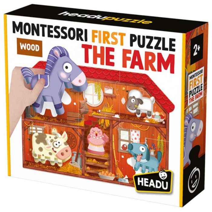 puzzle ferme en bois de  Headu