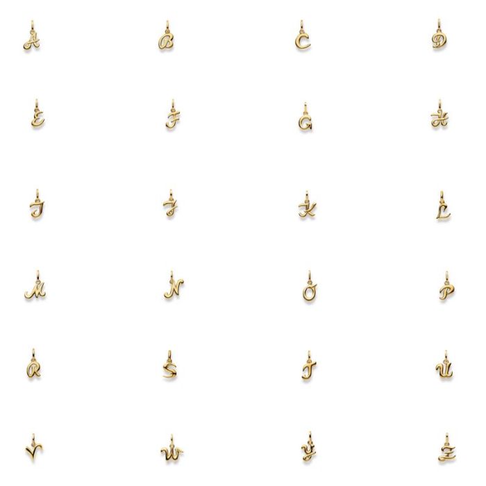 pendentif or jaune 18 caracts, 1,5 cm