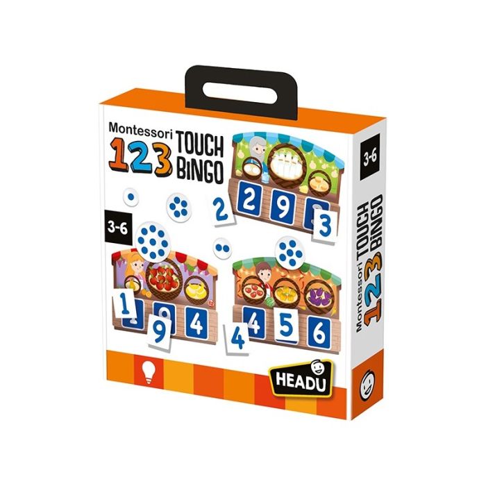 bingo touch, jeu headu de 3 à 6 ans