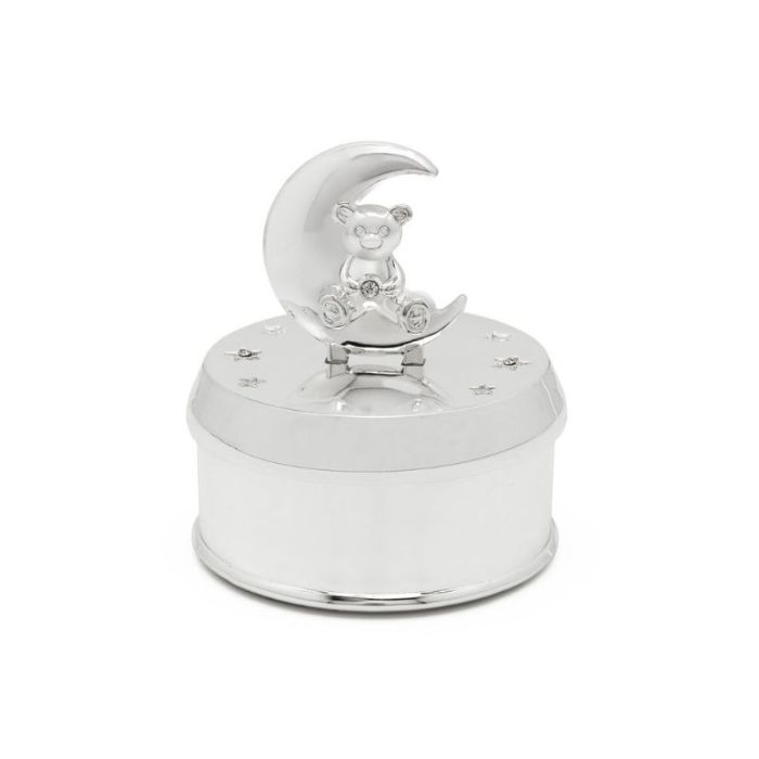 boite à musique zilverstad, ourson sur la lune