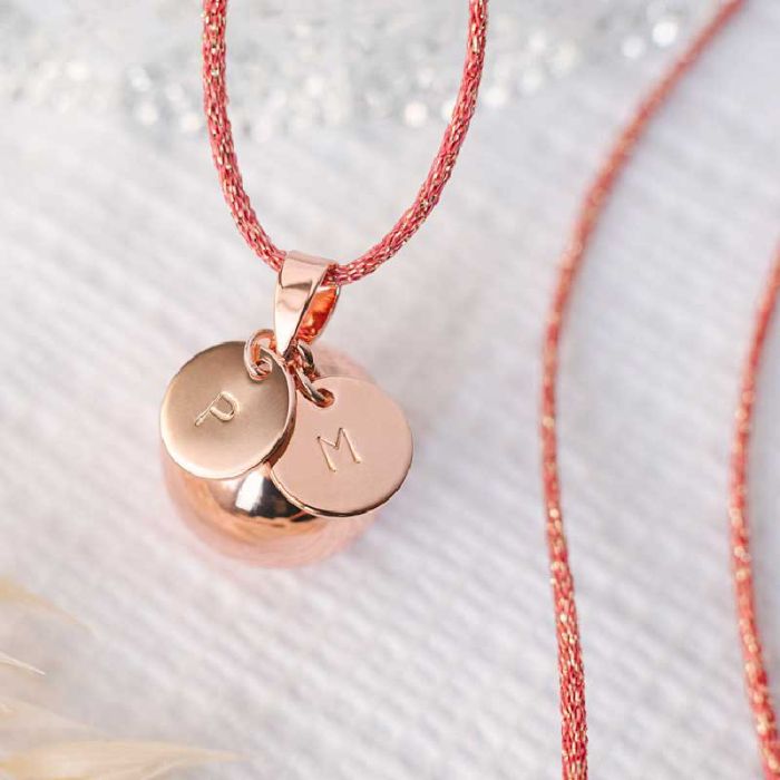 Bola grossesse Garance en or rose