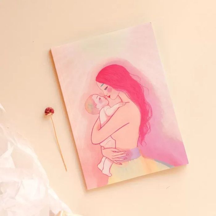 carnet d'écriture spéciale future ou jeune maman