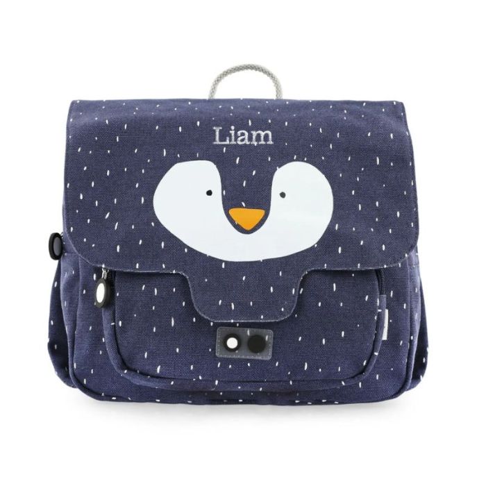 cartable à personnaliser pingouin