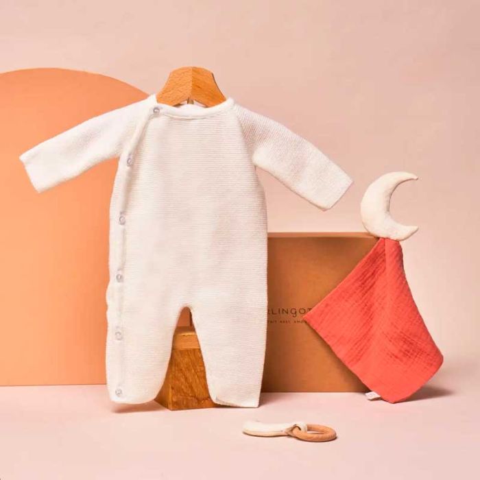 Ensemble de Naissance, Berlingotte, Combinason Hochet et Doudou, Garance