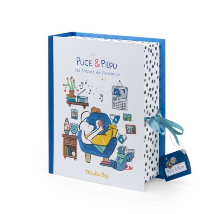 coffret avec souvenirs de naissance, de moulin roty, en français
