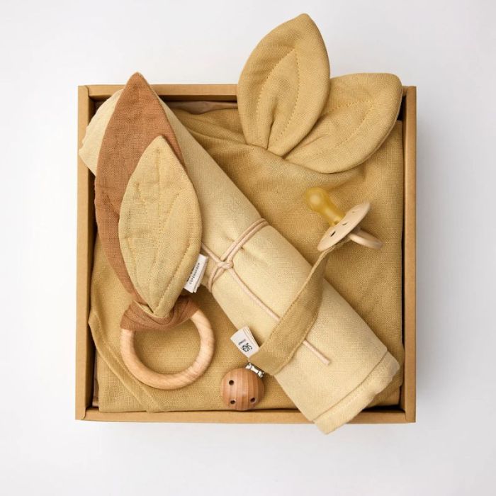 coffret naissance saga, moutarde
