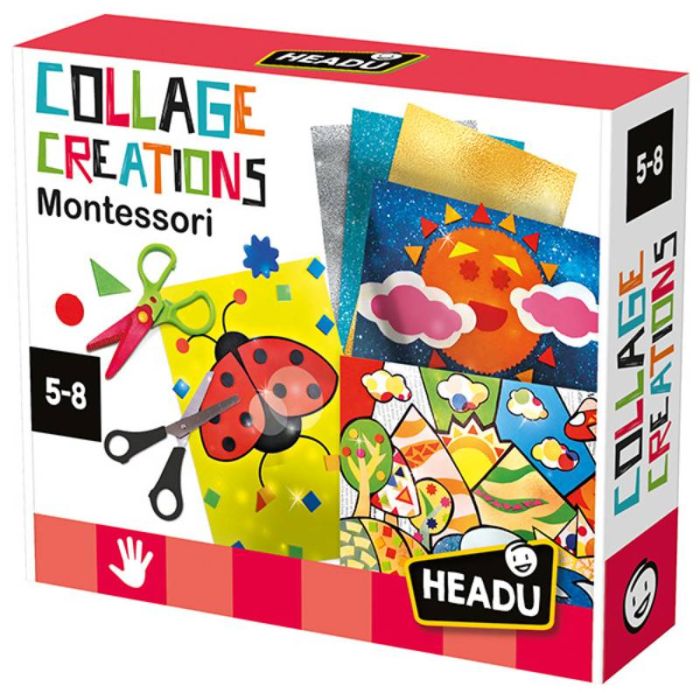 jeu de collage pour enfant de  à 8 ans, de la marque Headu