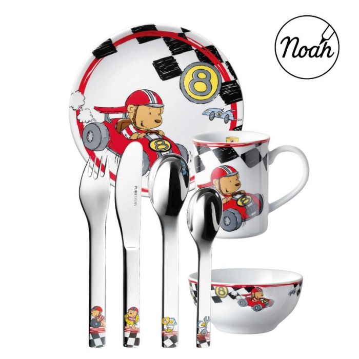 set cadeau couverts à personnaliser et vaisselle garçon