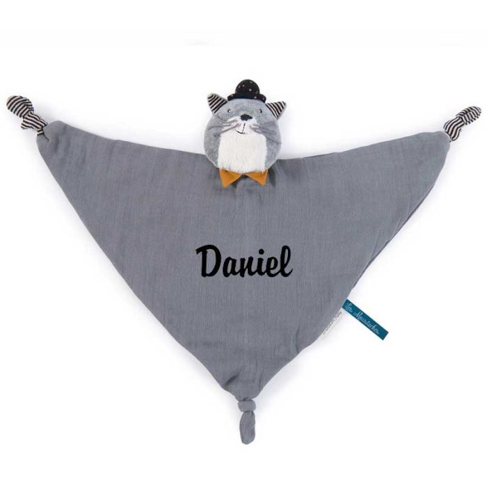 doudou avec prénom bébé