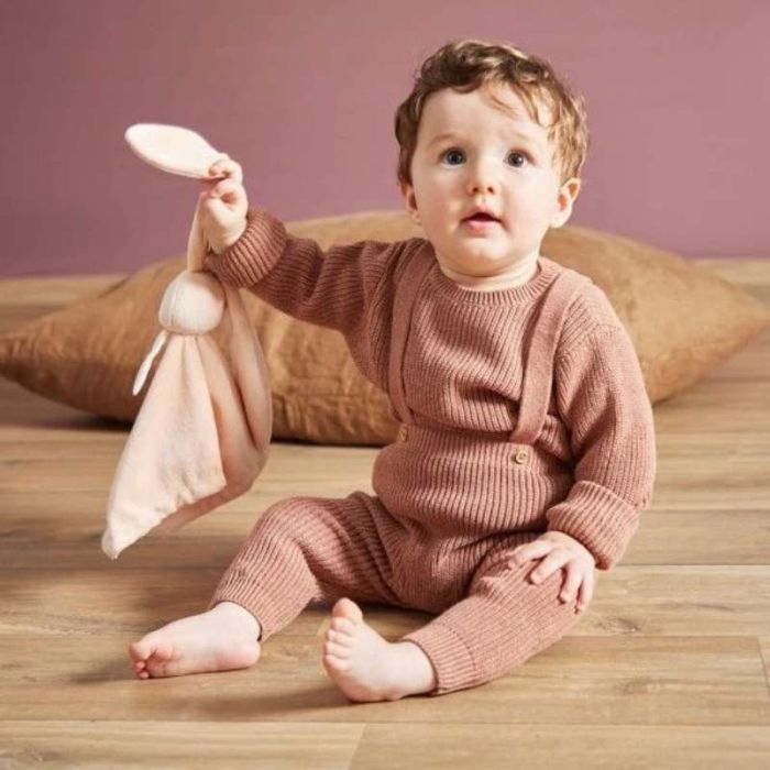 Doudou Kaloo pêche doux pour cadeau de naissance bébé