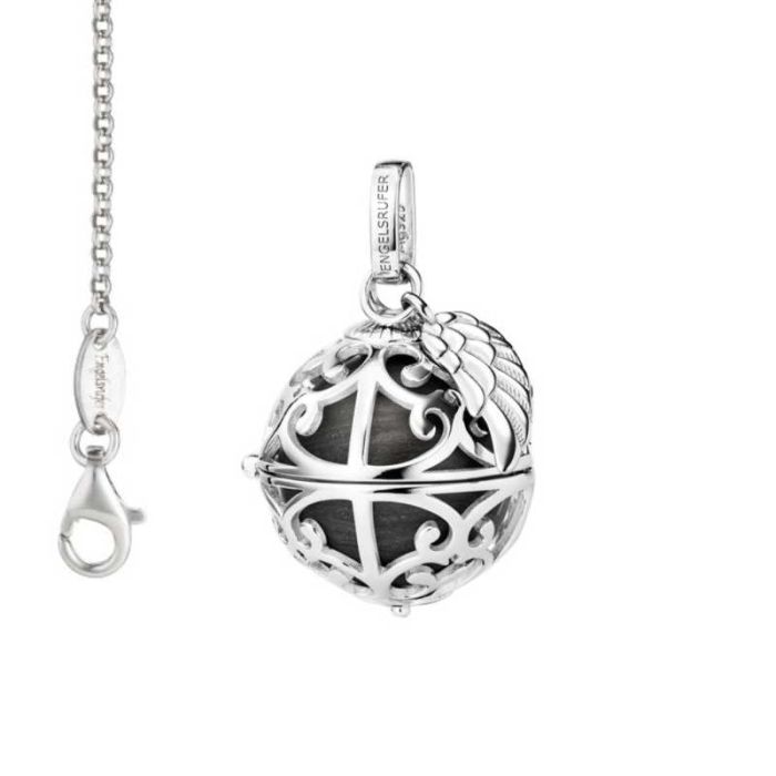 boule engelsrufer noir, taille m, avec aile argent