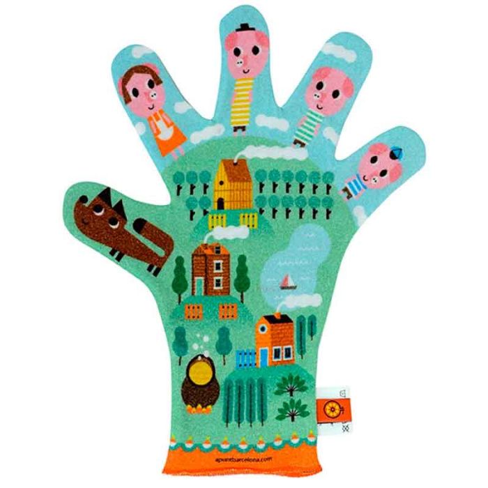 gant marionnette pour raconter des histoires