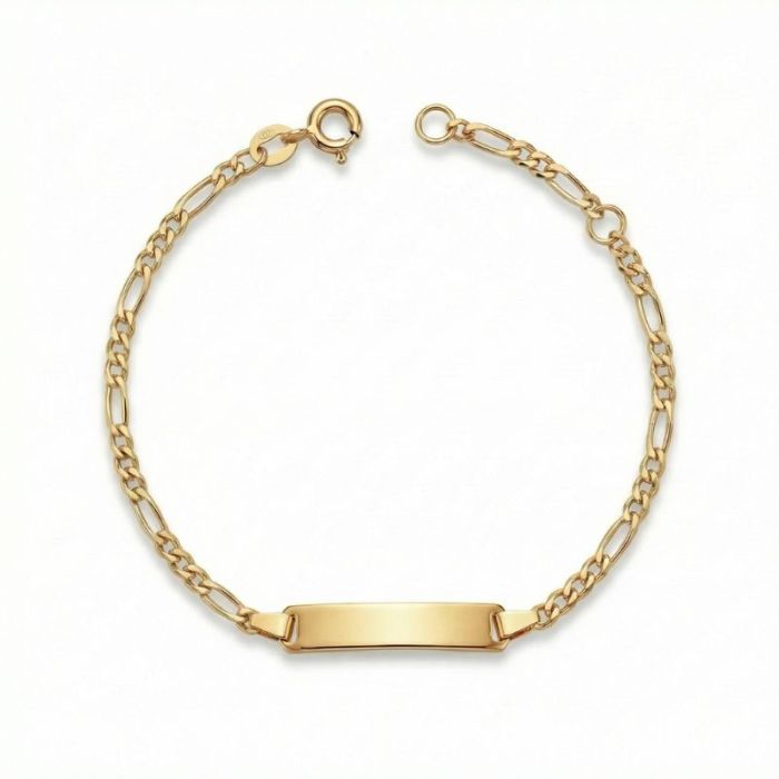 gourmette figaro avec anneau à ressort