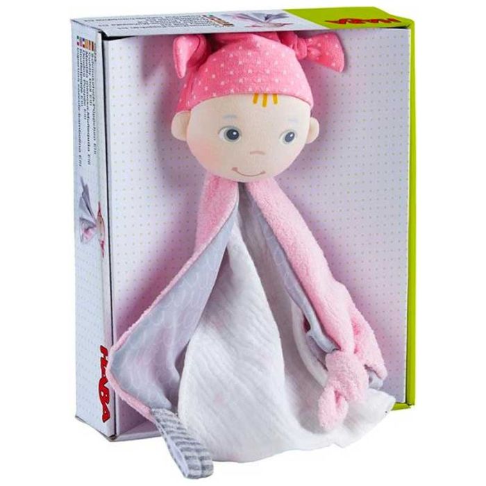 doudou poupée elli de haba à personnaliser avec prénom bébé fille