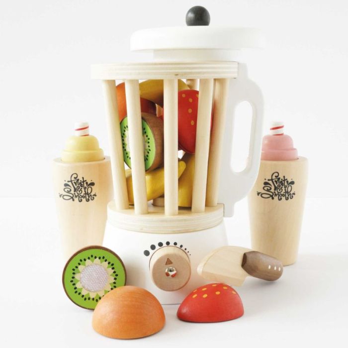 jouet en bois mixer fruits de la marque le toy van
