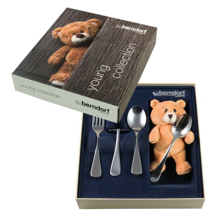 coffret couverts berndorf avec pousseur
