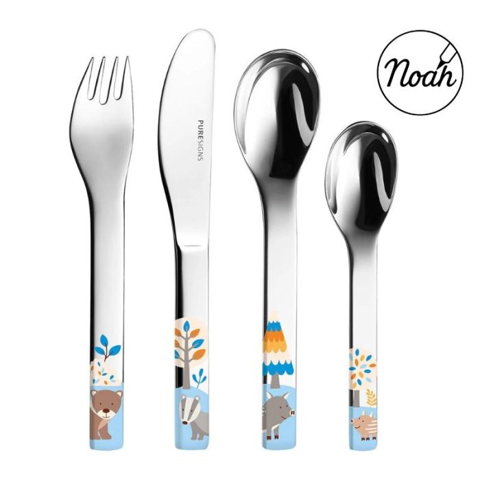 couverts pour enfant à graver, friends de puresigns