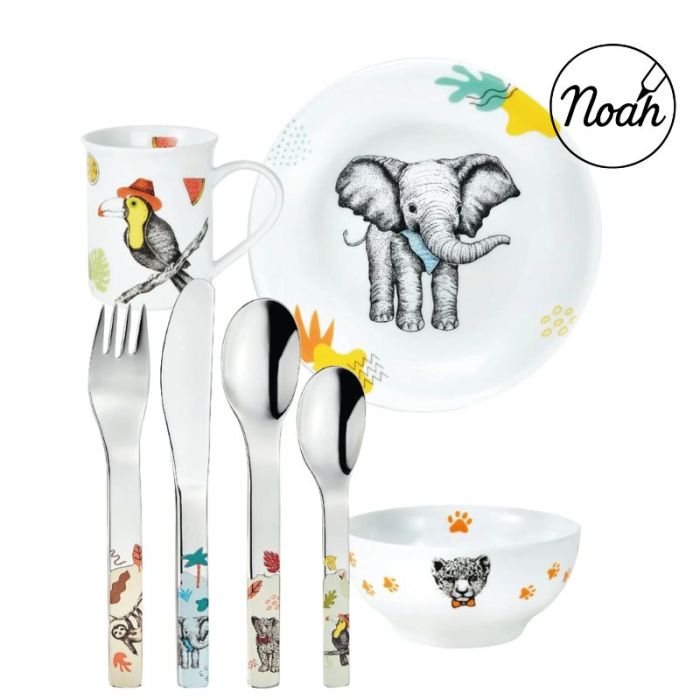 vaisselle et couverts pour enfant, natura 
