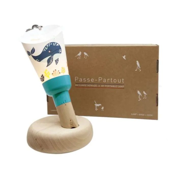 lampe nomade baleine