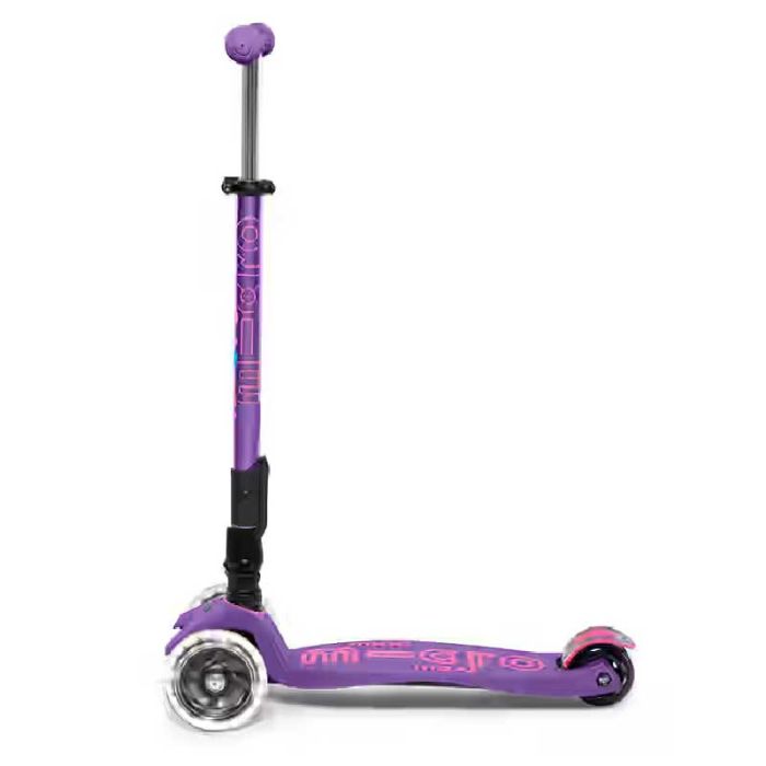 mini micro scooter, violet, pliable