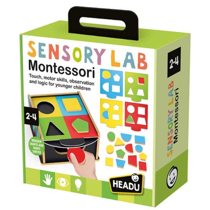 jeu montessori sensory lab, de la marque headu
