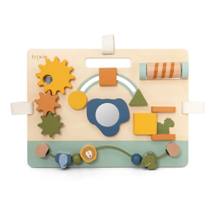 panneau d'activités en bois, trixie baby