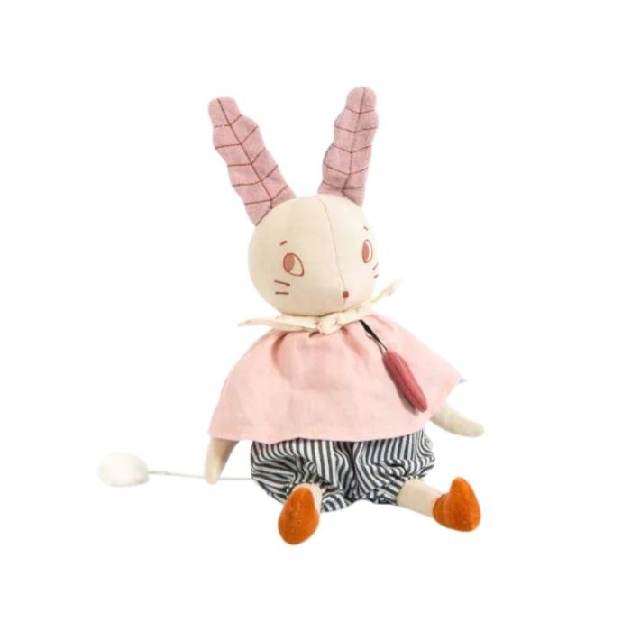 peluche musicale lapin de moulin roty