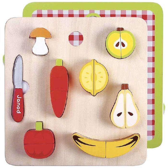 Plateau Fruits et Légumes, Jouet en bois Janod