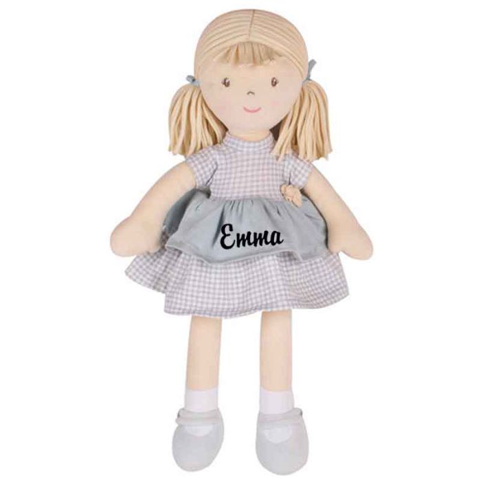 poupée a personnaliser avec prénom enfant