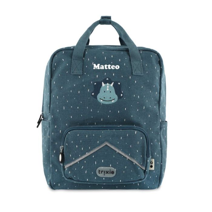 sac à dos A4 pour enfant, avec son prénom brodé