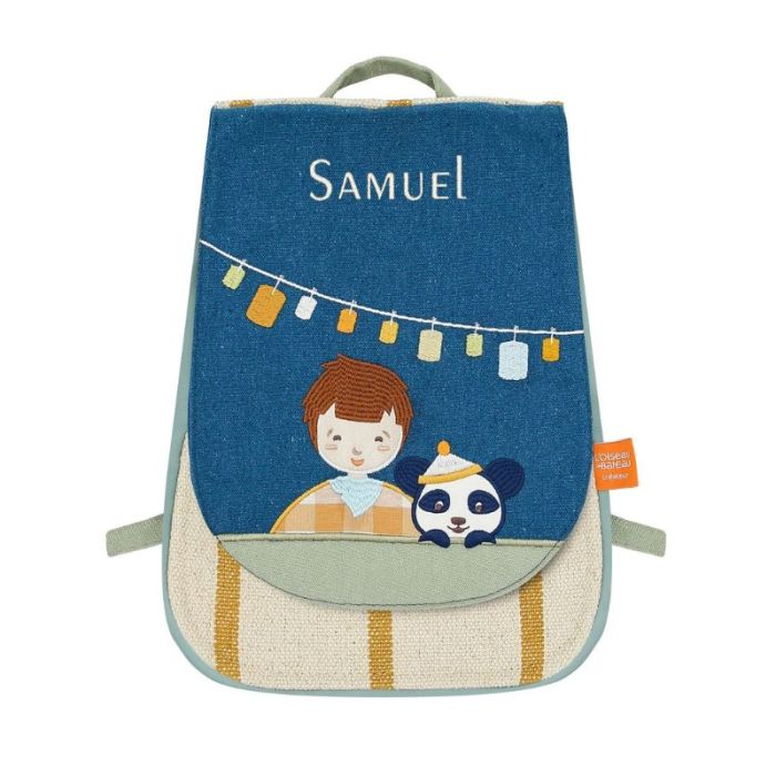 sac à dos personnalisé, petit garçon et koala