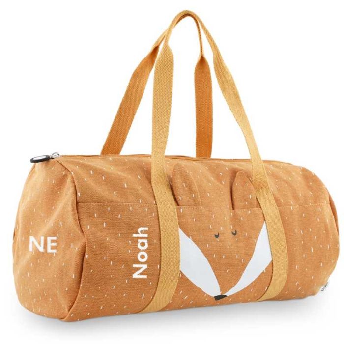 sac à dos renard, sac sport enfant, à personnaliser avec prénom ou initiales de l'enfant