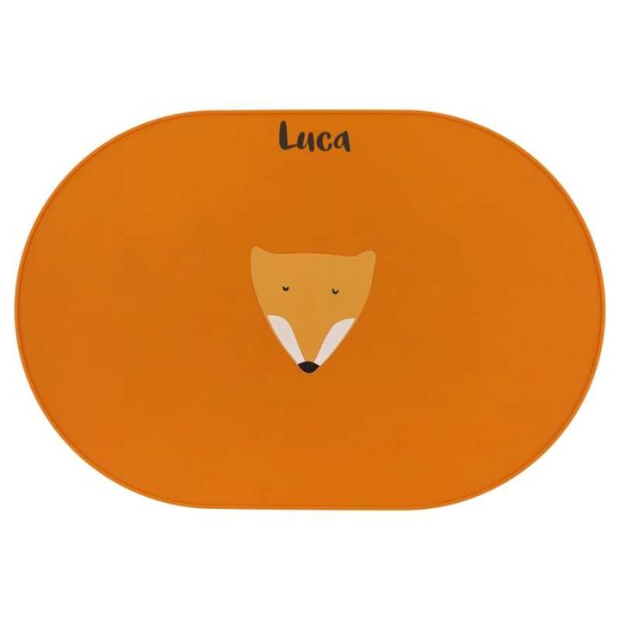 set de table enfant, renard de trixie baby