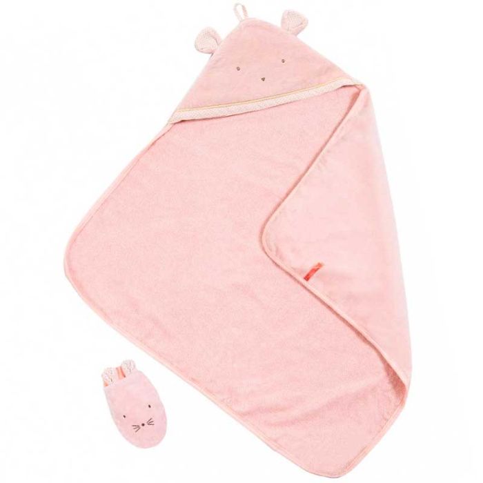 sortie de bain bebe fille
