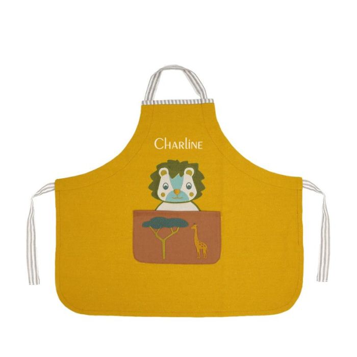 tablier de cuisine lion de l'oiseau bateau