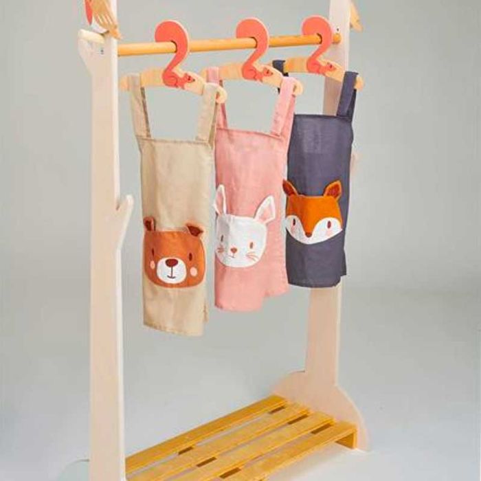 TRYTUTRY Tablier Enfant – Bretelles Réglables, Poche, Polyester Résistant – Cuisine, Peinture, Jardinage – Dès 90 Cm