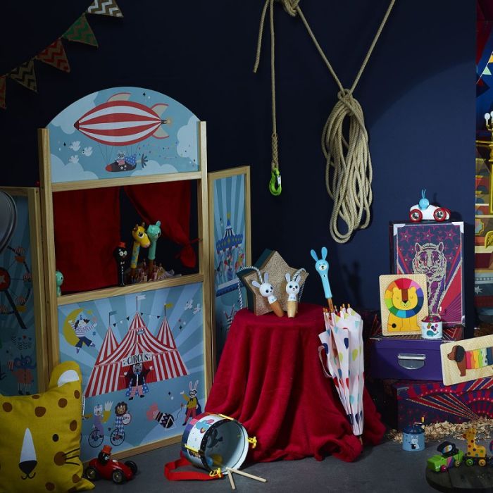 Jesters Théâtre De Marionnettes Miniature Victorien - Idéal Pour Fêtes Et Spectacles Enfants