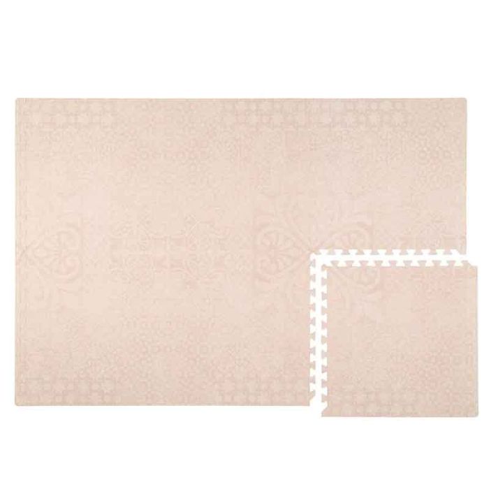 tapis puzzle bébé, rose blossom, toddleind