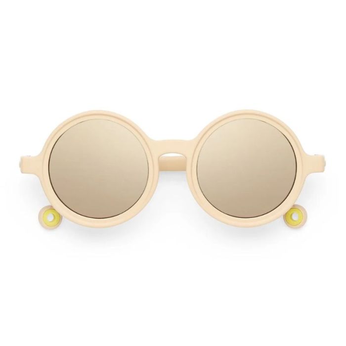 lunettes de soleil couleur sable du desert, de la marque Olvio&Co