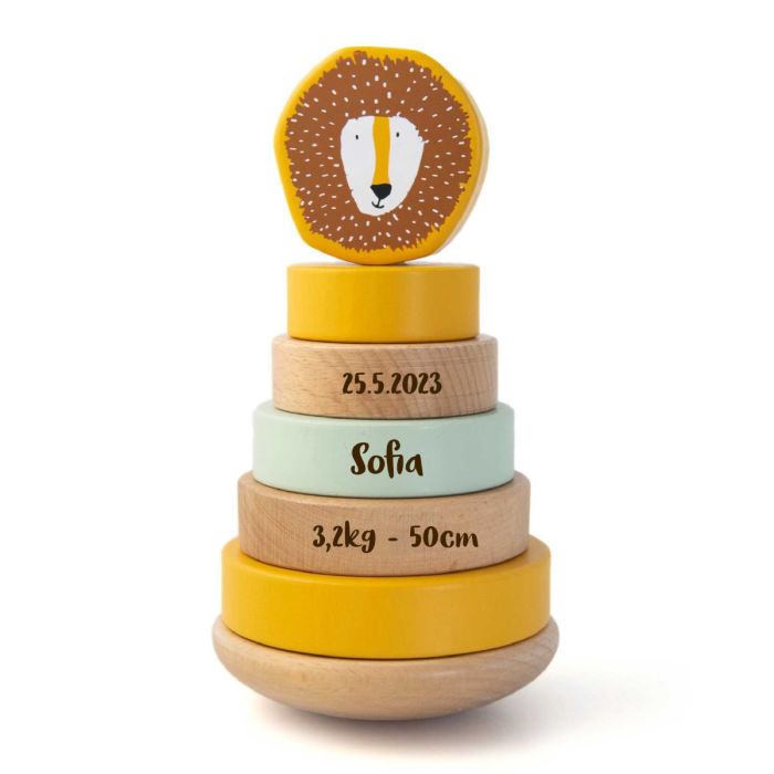 tour à empiler, jouet en bois trixie baby