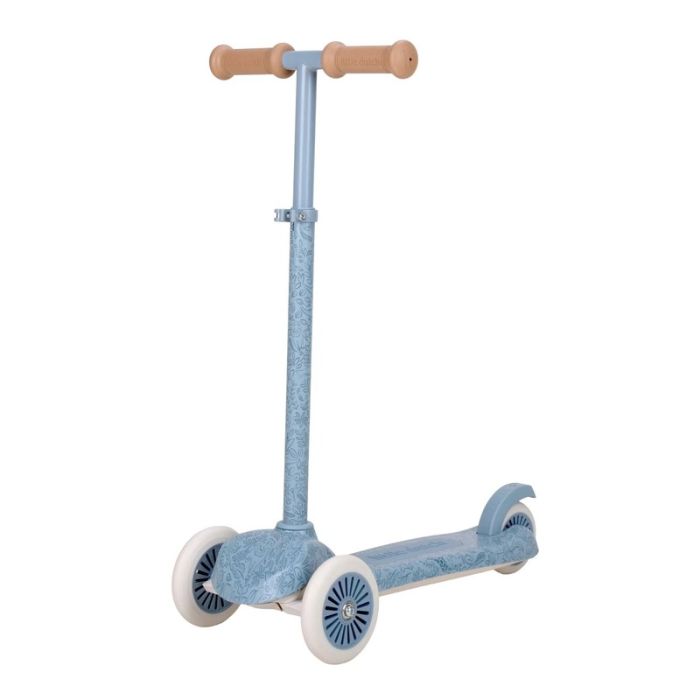 trottinette bleu de Little Dutch