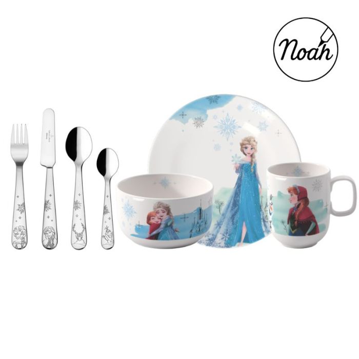 set vaisselle et couverts reine des neiges de Disney