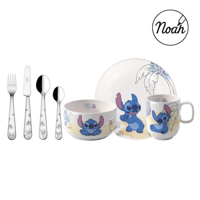 set vaissette et couverts stitch de villeroy et boch