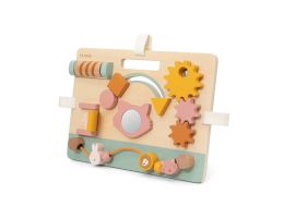 panneau d activités en bois pour fille