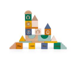 blocs de construction en bois