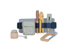 ceinture à outils en tissu et bois, little dutch