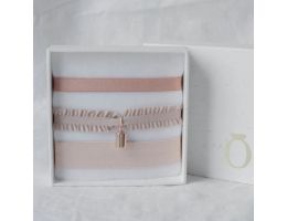 coffret bracelet rose